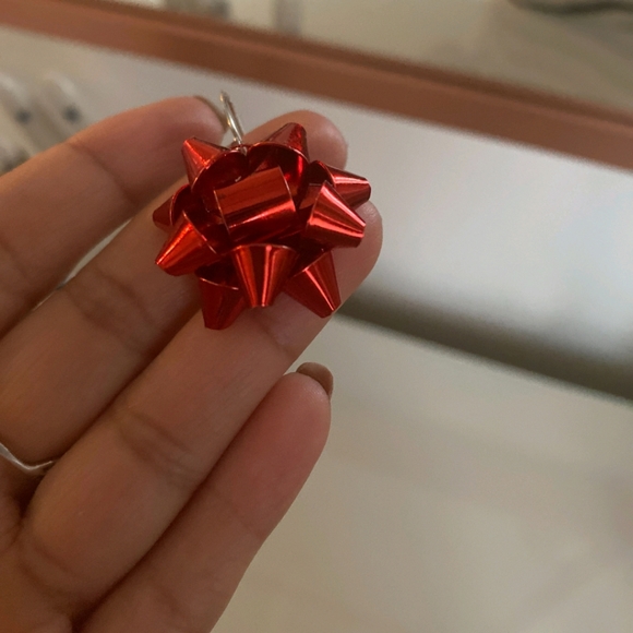 Dangle Bow drop earrings - Picture 15 of 16